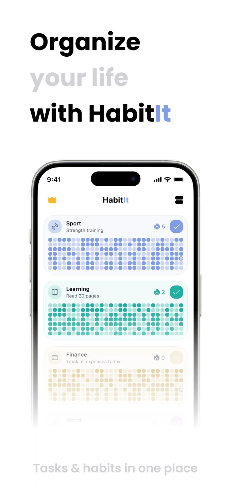 HabitIt screenshot 1
