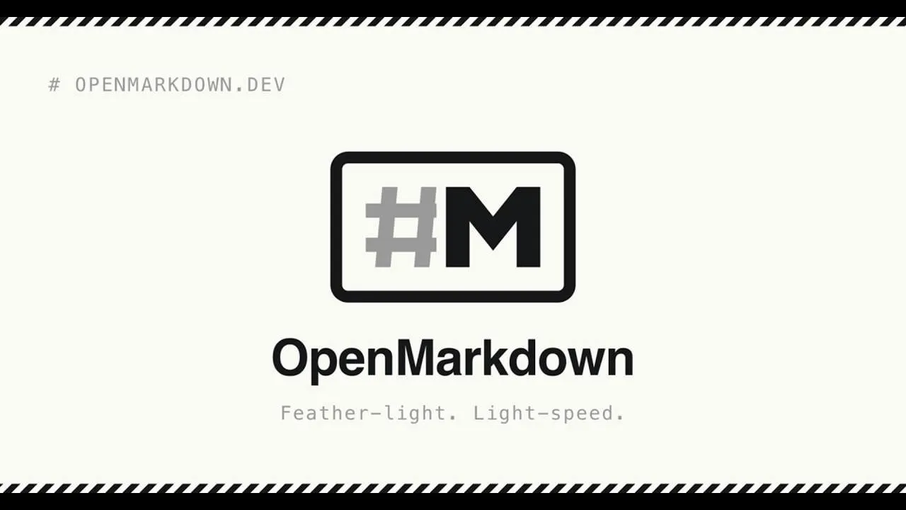 OpenMarkdown screenshot 1