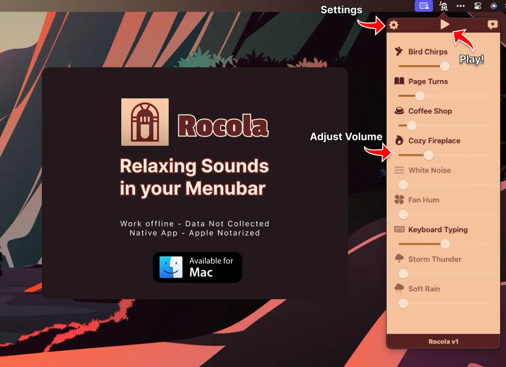 Rocola screenshot 1
