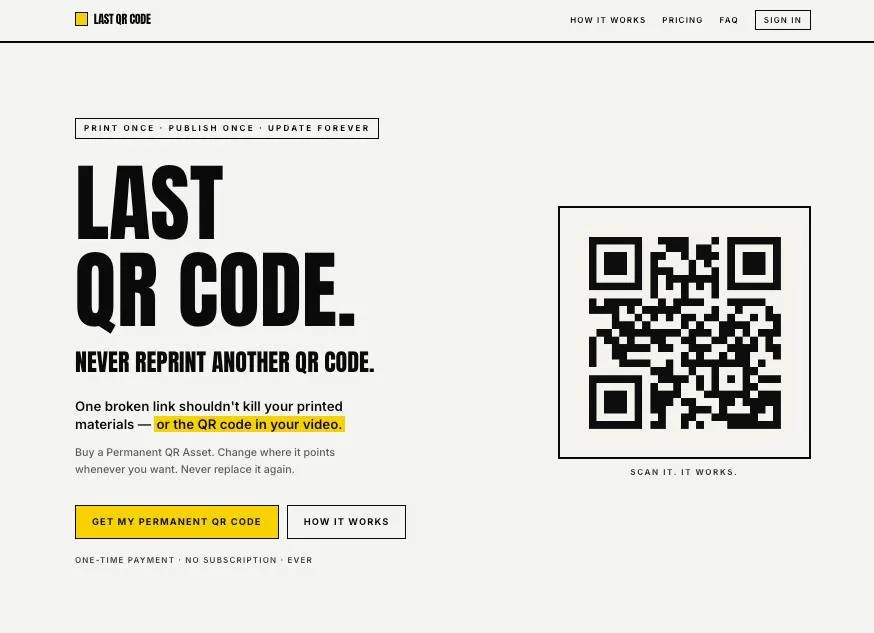 Last QR Code screenshot 1