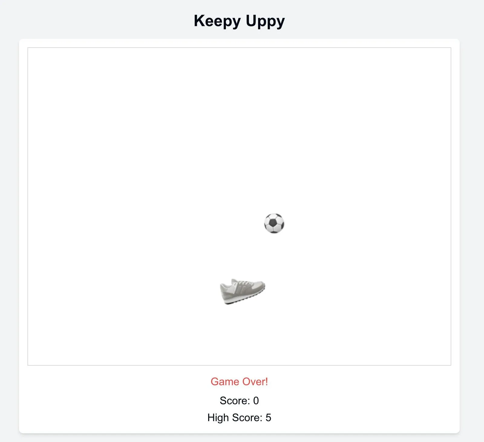 Keepy Uppy screenshot 1