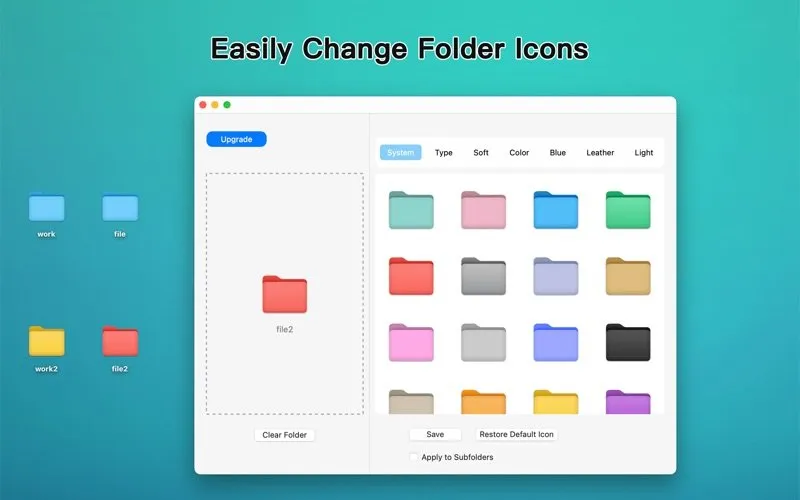 Folder Theme screenshot 1