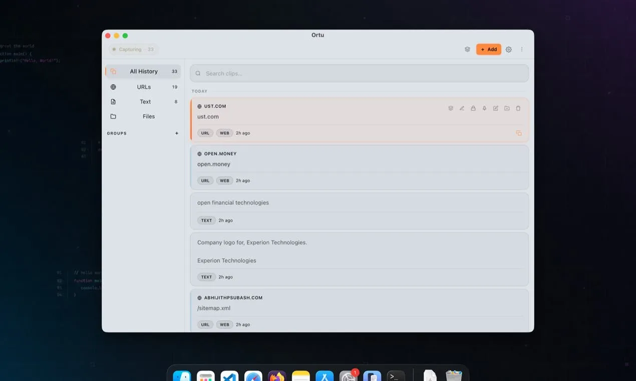 Ortu screenshot 1
