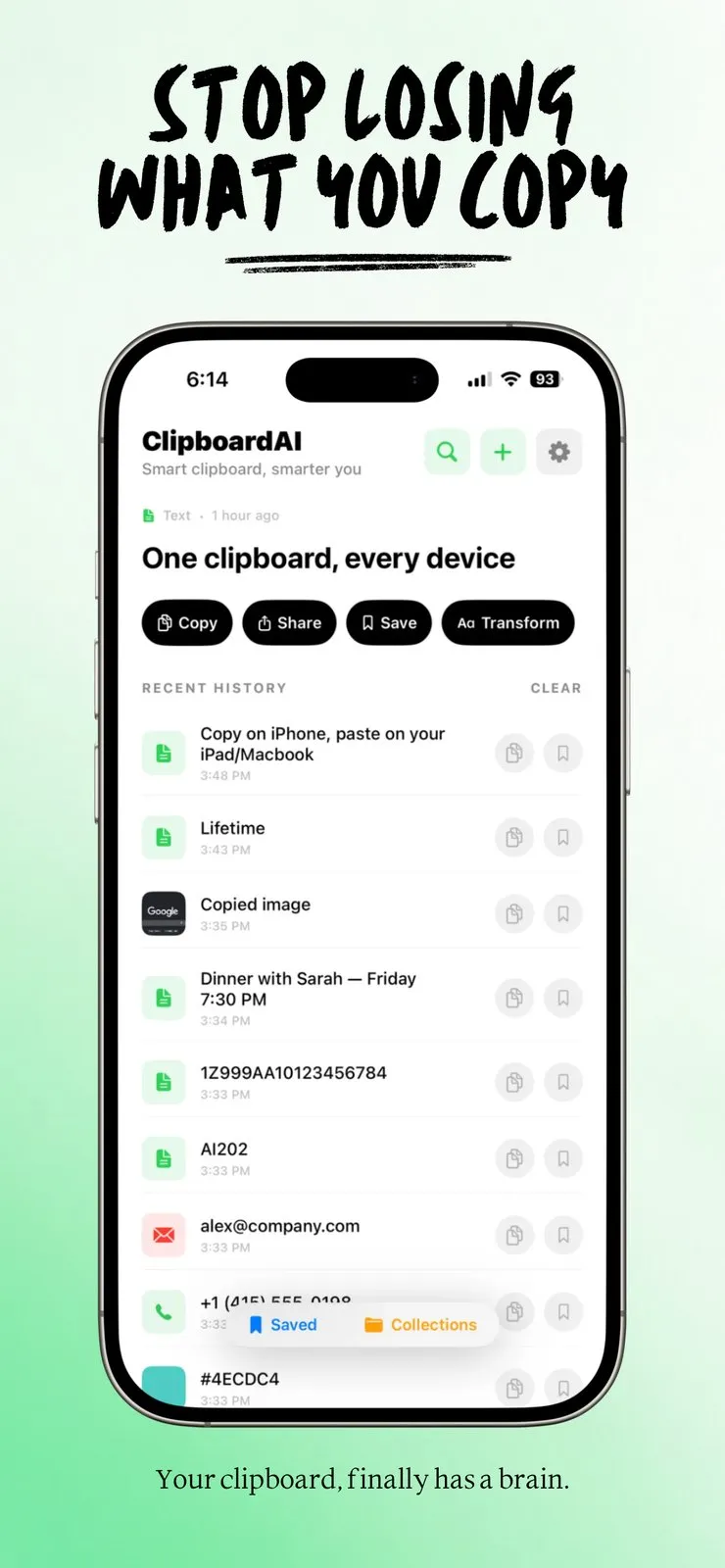 Clipboard AI screenshot 1