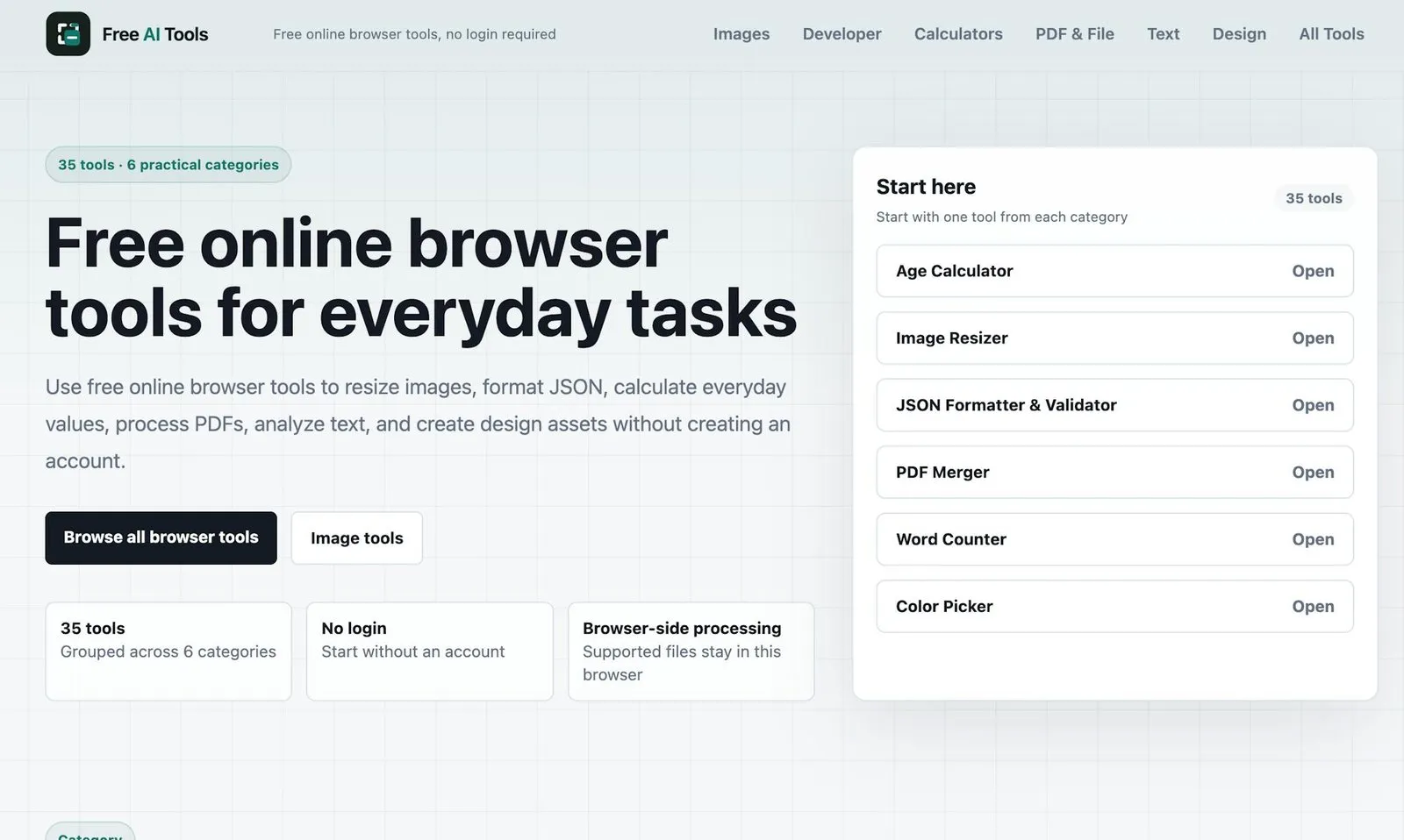 Free AI Tools screenshot 1