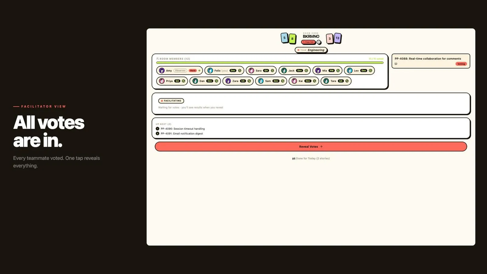 PointPoker screenshot 1