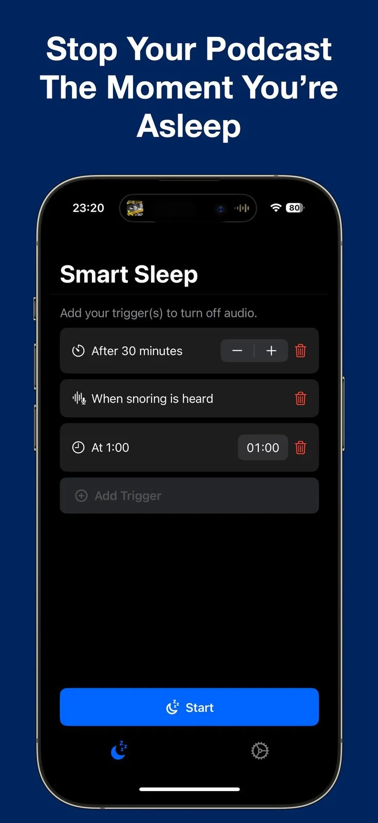 Smart Sleep Timer screenshot 1
