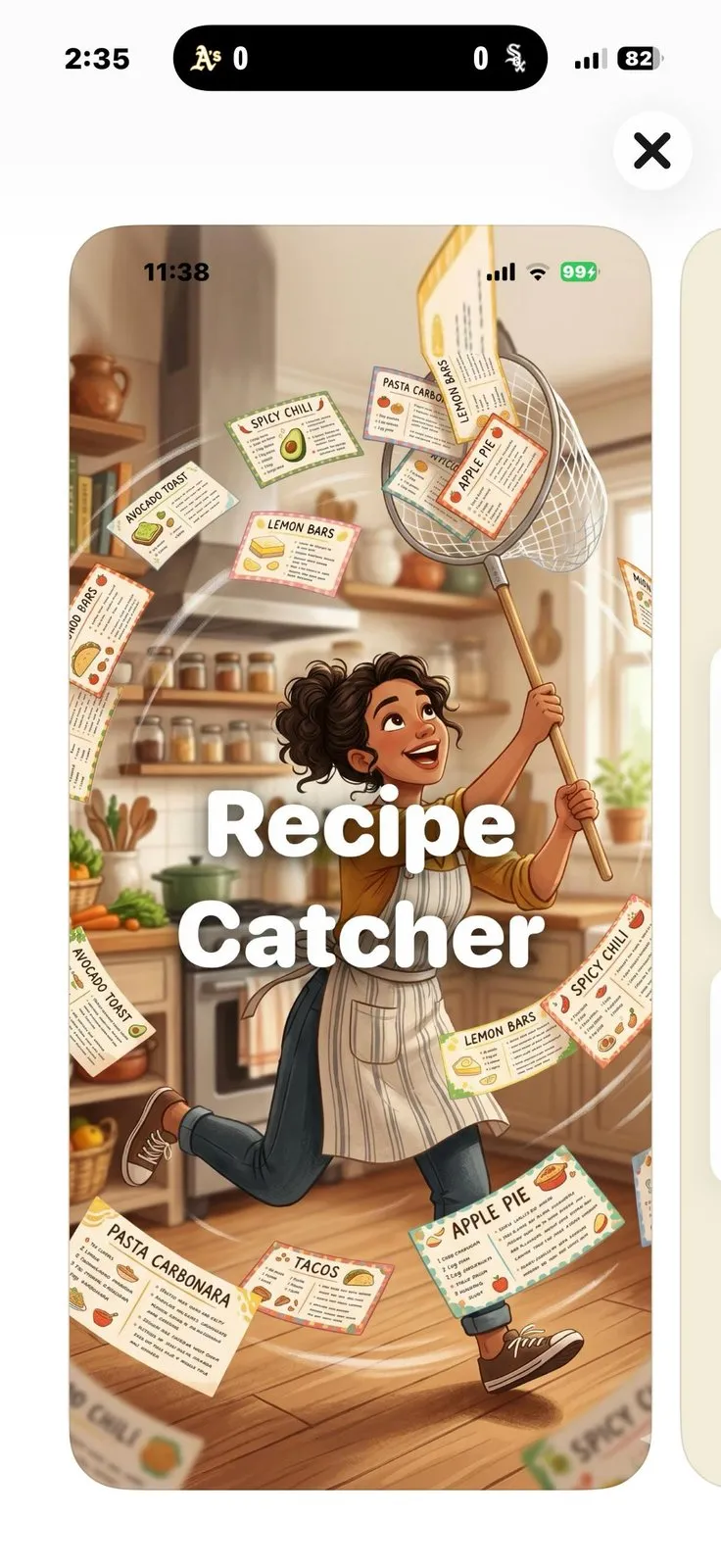 Recipe Catcher screenshot 1