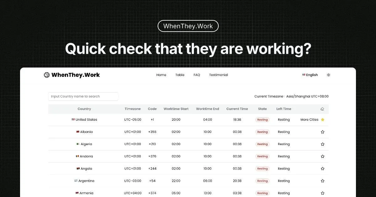 When They Work screenshot 1