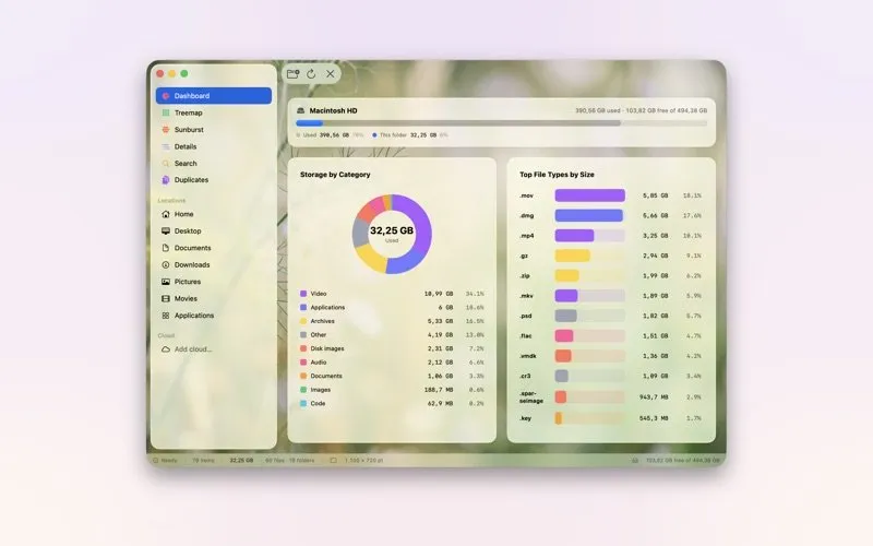 DiskLens screenshot 1