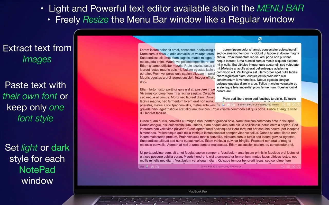 NotePad - Simple Editor Text screenshot 1