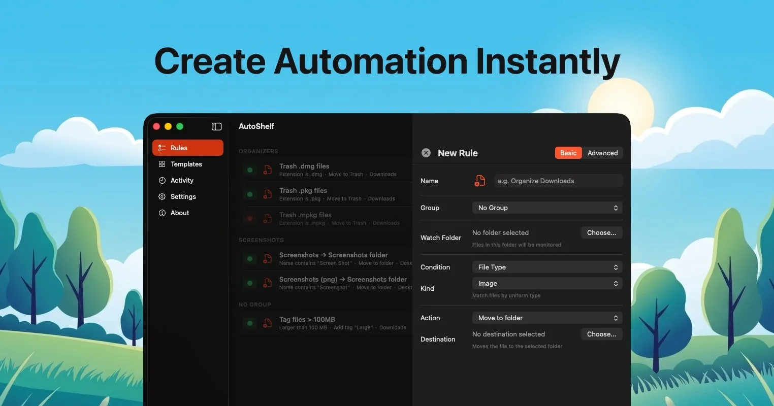 AutoShelf screenshot 1