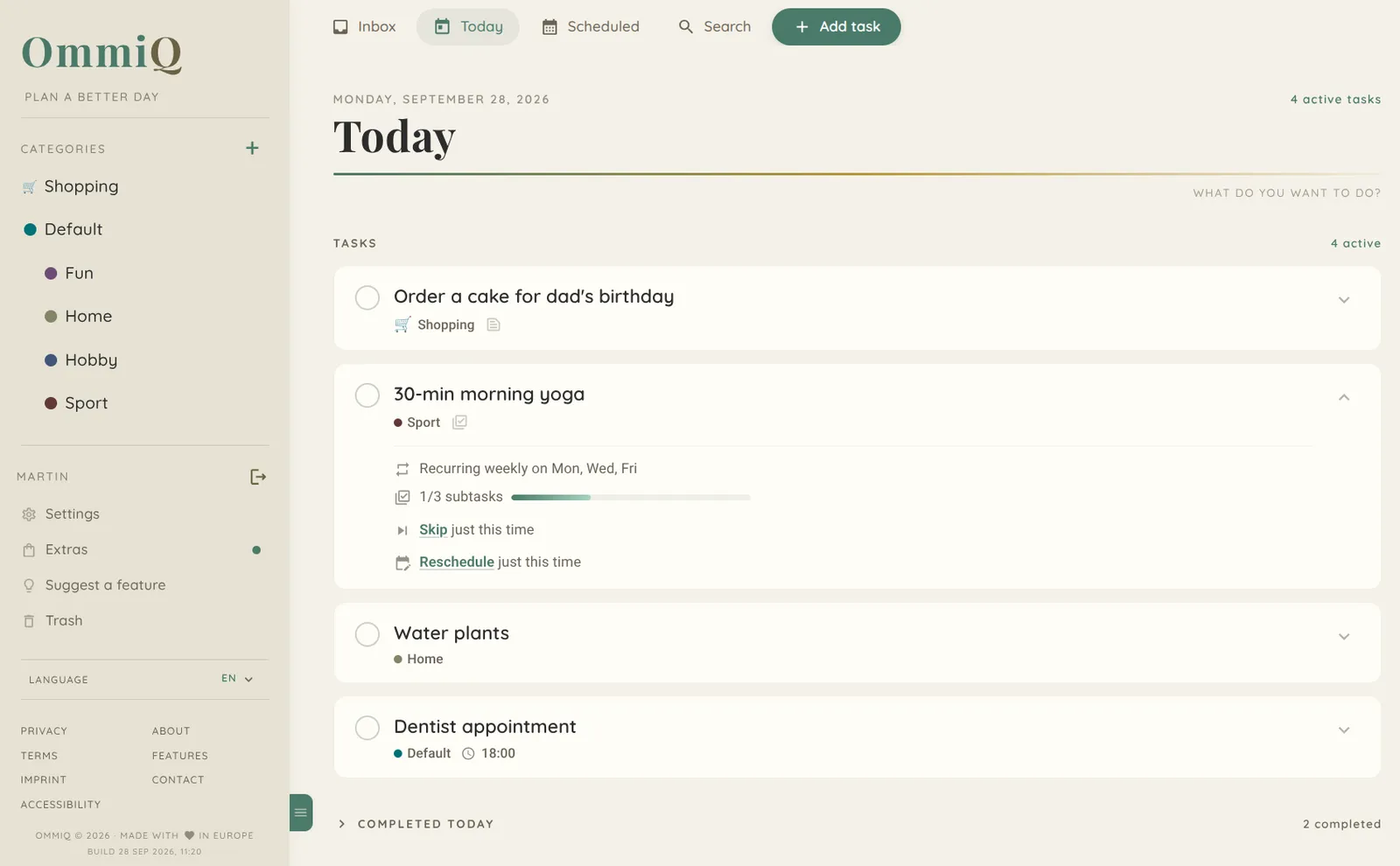 OmmiQ screenshot 1