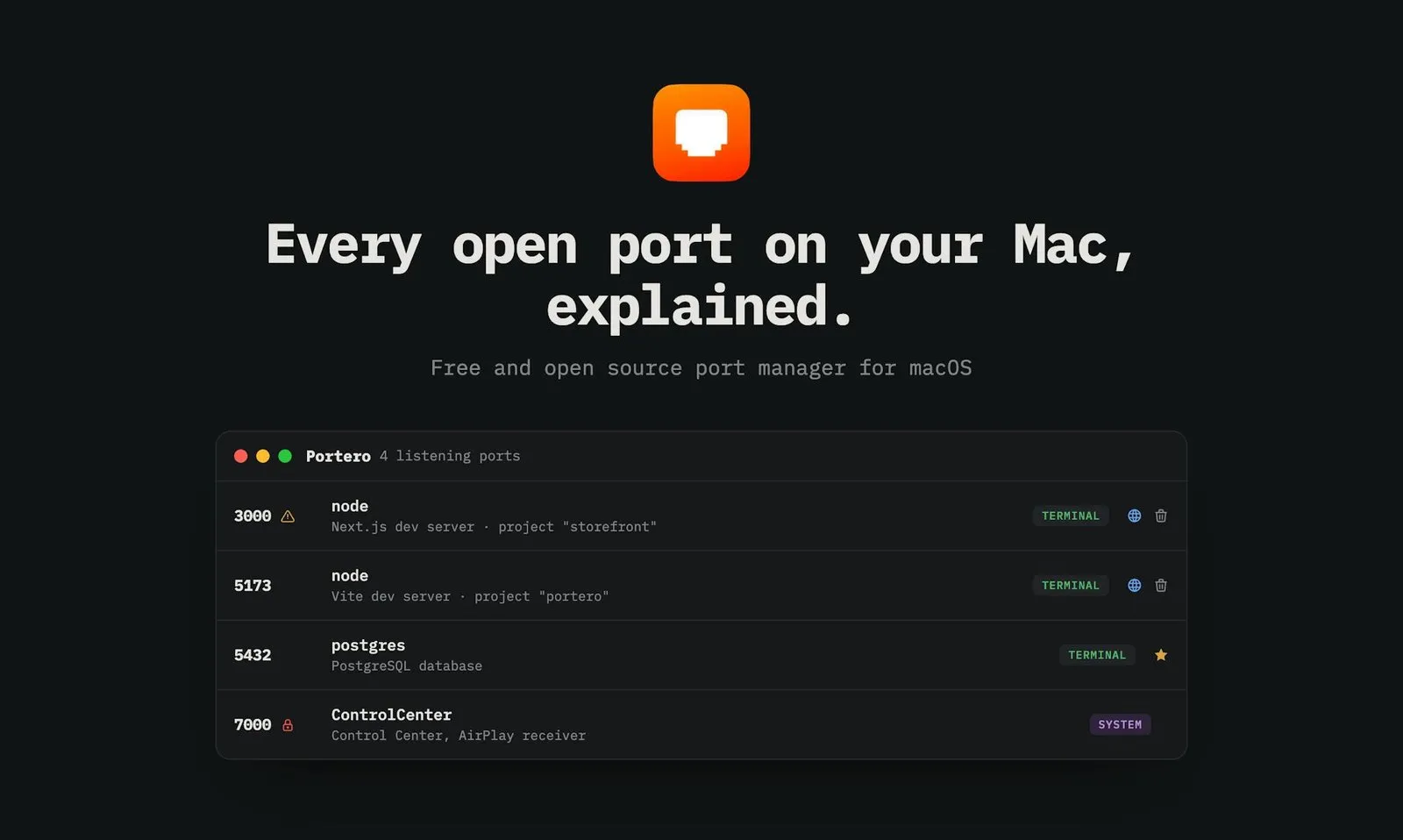 Portero screenshot 1