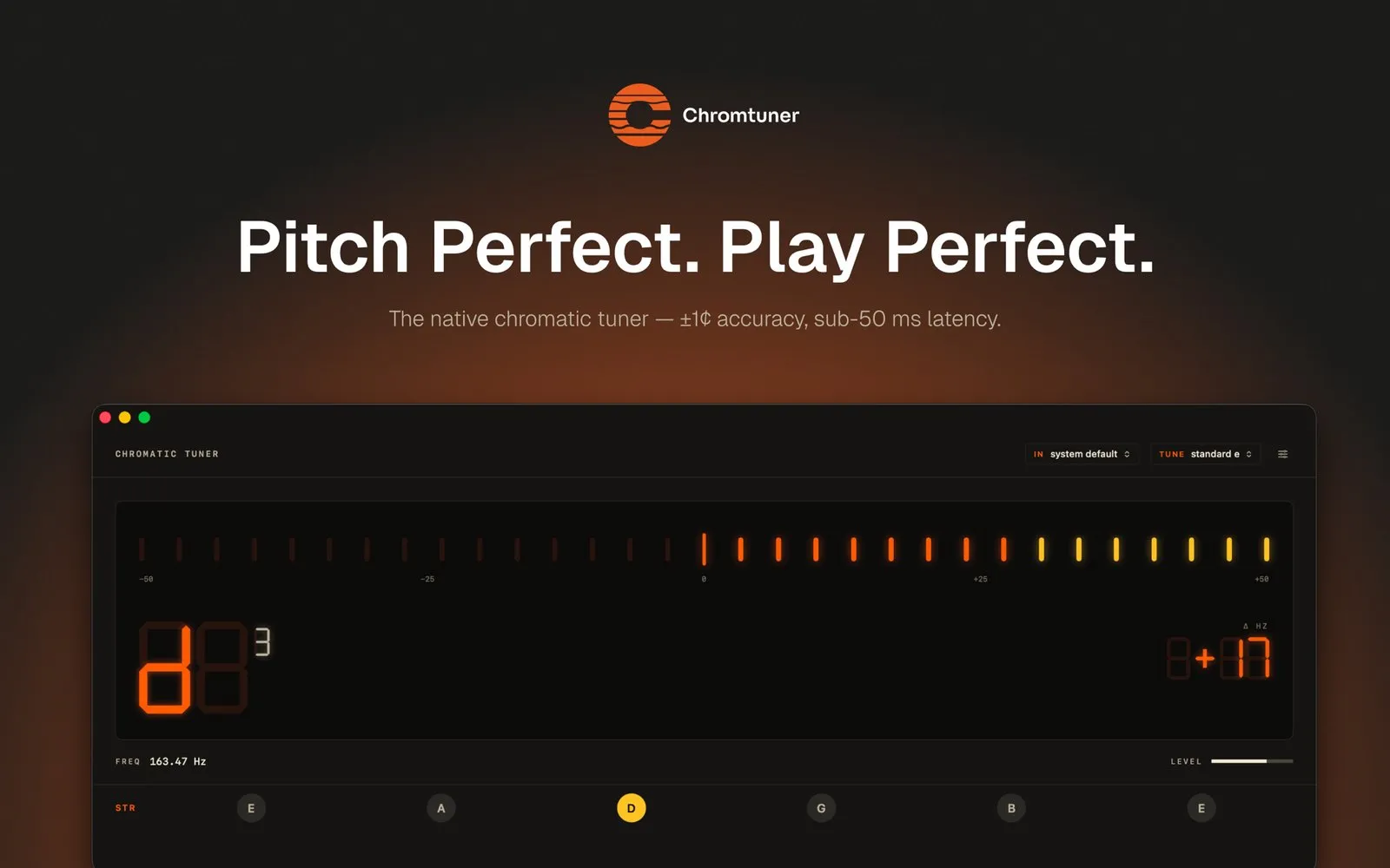 ChromTuner screenshot 1