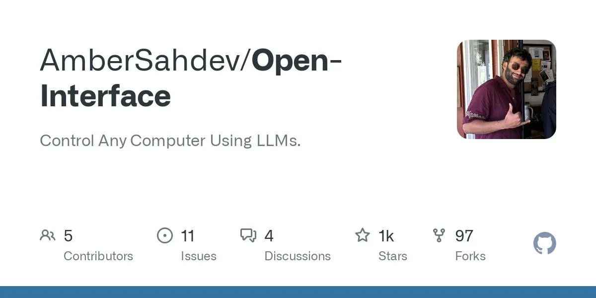 Open Interface screenshot 1