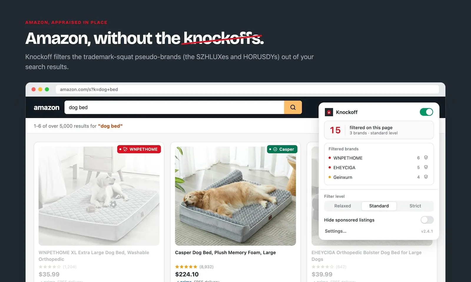 Knockoff screenshot 1