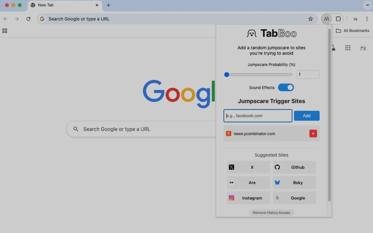 TabBoo screenshot 1